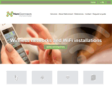 Tablet Screenshot of netconnect.be